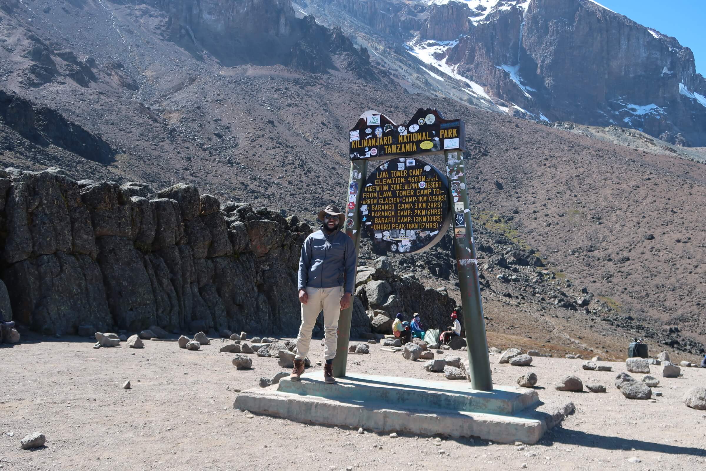 Day 5: Lava Tower to Barranco Camp